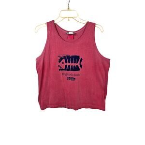 J. America Wrightsville Beach Relax Sleeveless Graphic Tank Top Size M